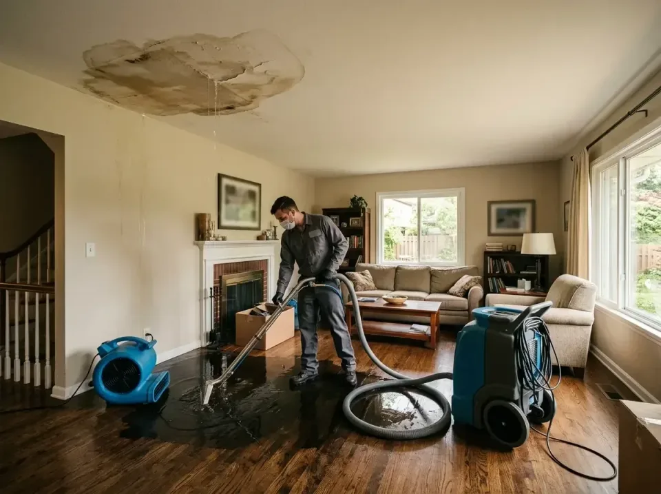 attic-pipe-burst-ceiling-drip-008 — frequently asked questions, Water Damage Restoration & Carpet Care in Manchester, VA